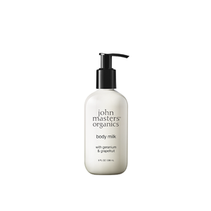 John Masters Organics Body Milk - Geranium & Grapefruit - Piccolaprofumeria