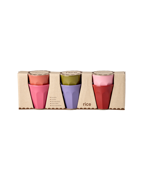 Set Mini Tazze Multicolore "Confezione da 6"