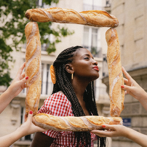 Mollettone per Capelli "Baguette"