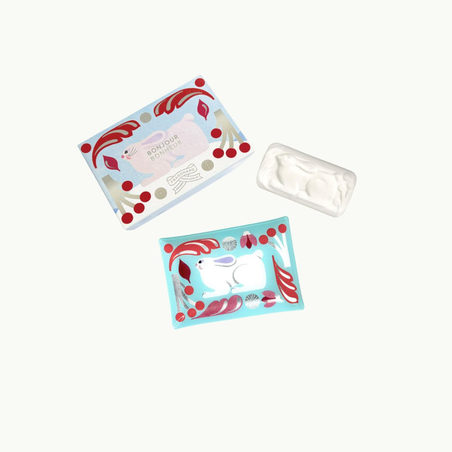 Bonjour Bonheur Sapone + Portasapone