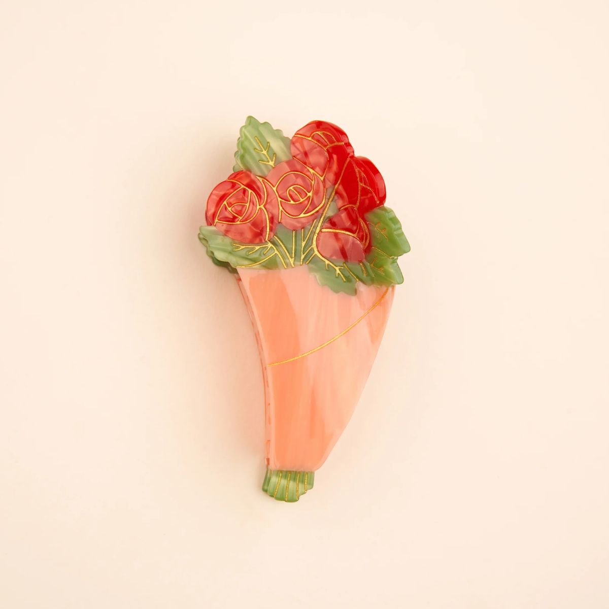 Mollettone "Bouquet di Rose"