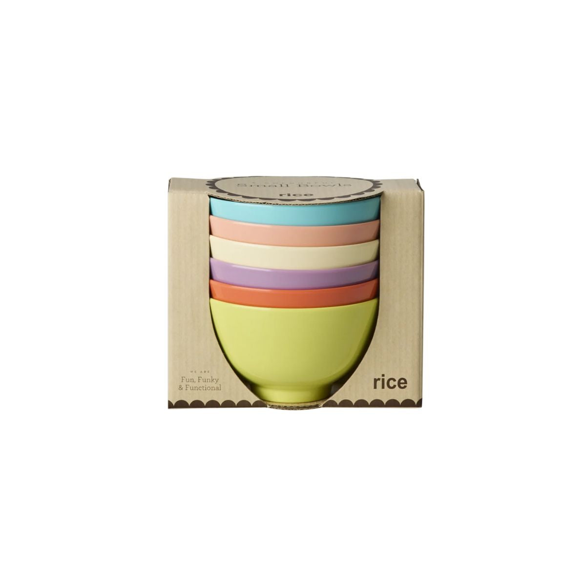 Ciotole Piccole in Melamina "Glory Days Colors"