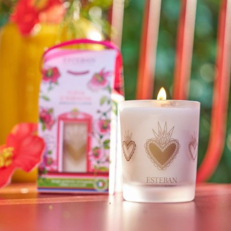 Candela Profumata 180g "Fiore di Ibisco"