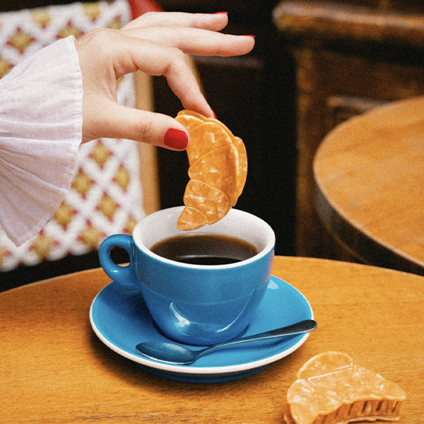 Mollettone per Capelli "Croissant"