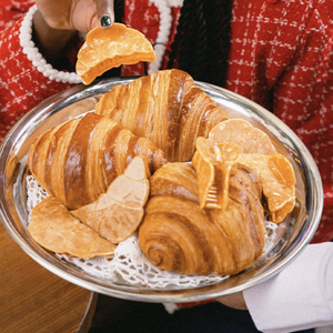 Mollettone per Capelli "Croissant"