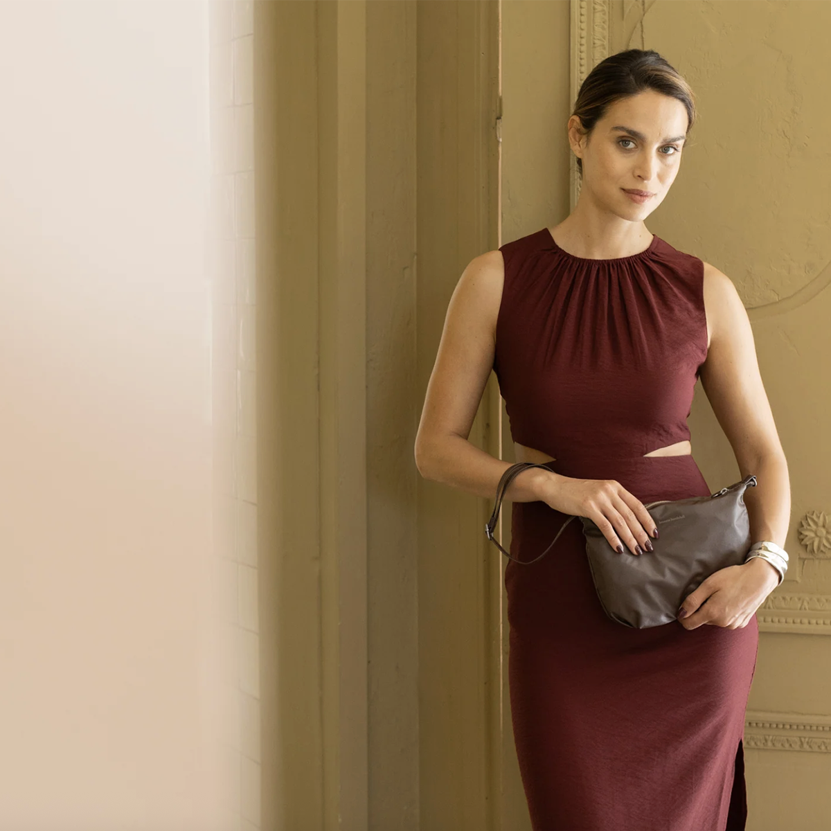 Cross Body Bag | Marrone Tostato | Brunette Bombshell