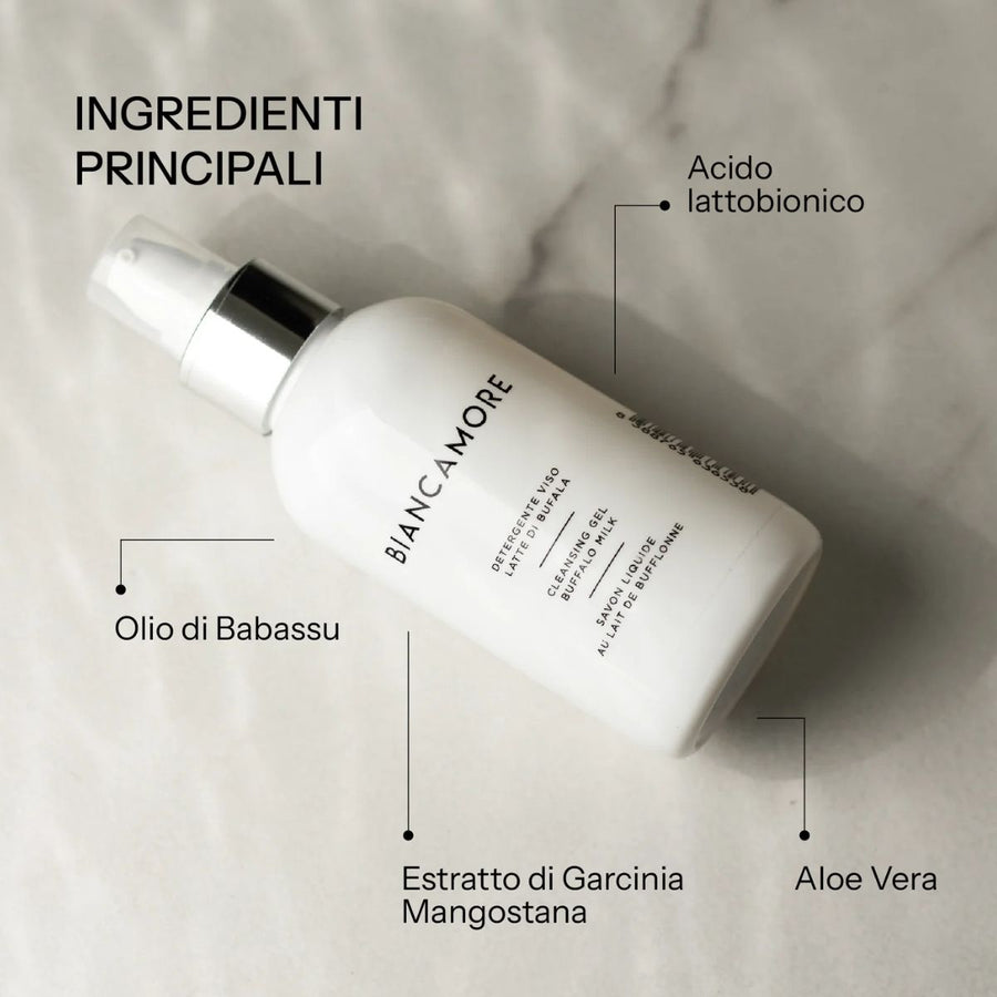 Detergente Viso al Latte di Bufala