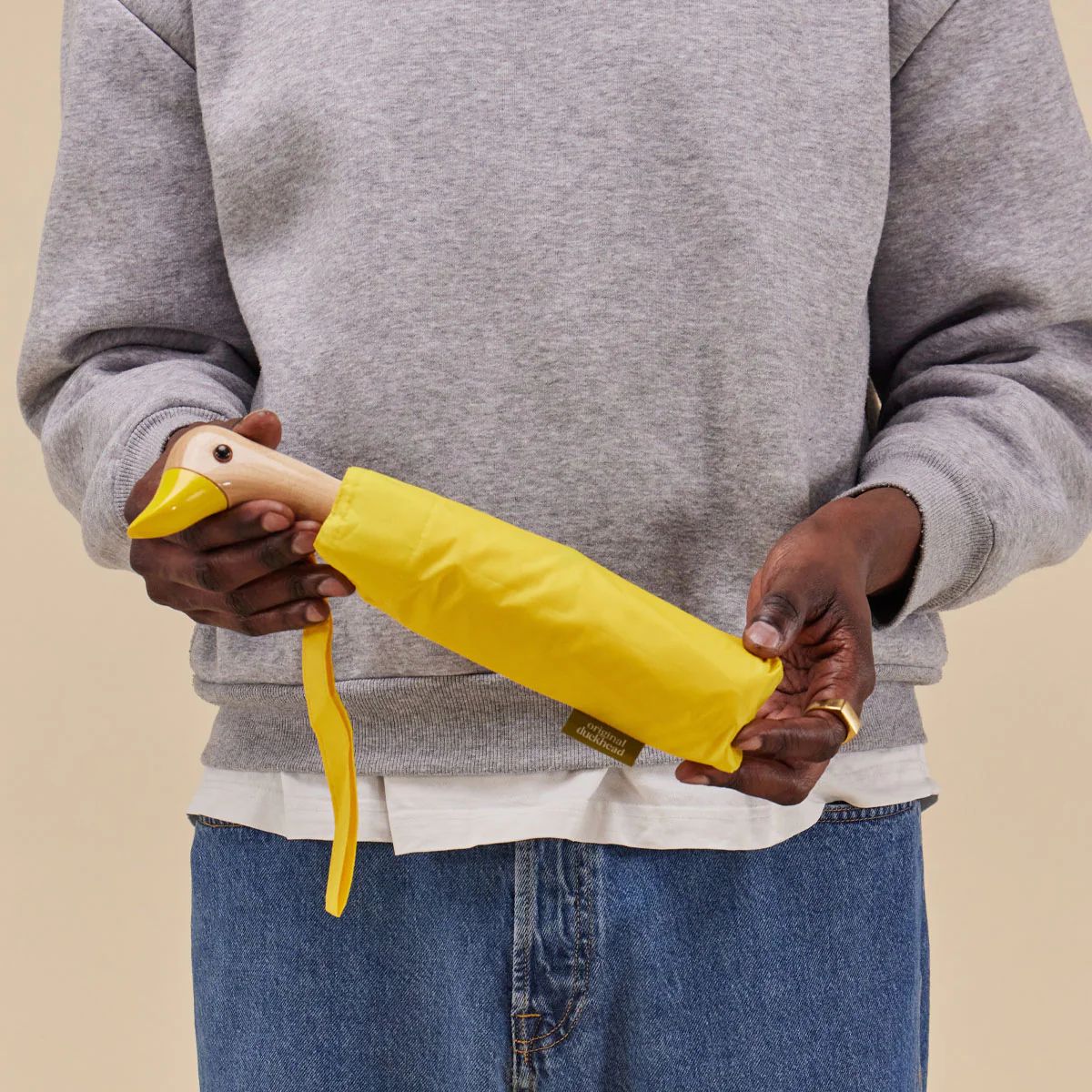 Ombrello Compatto Duck Eco-Friendly "Giallo"