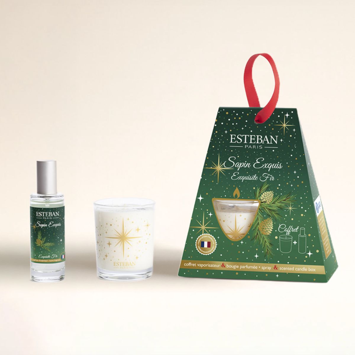 Cofanetto Candela e Vapo "Abete Squisito" Edizione Natalizia