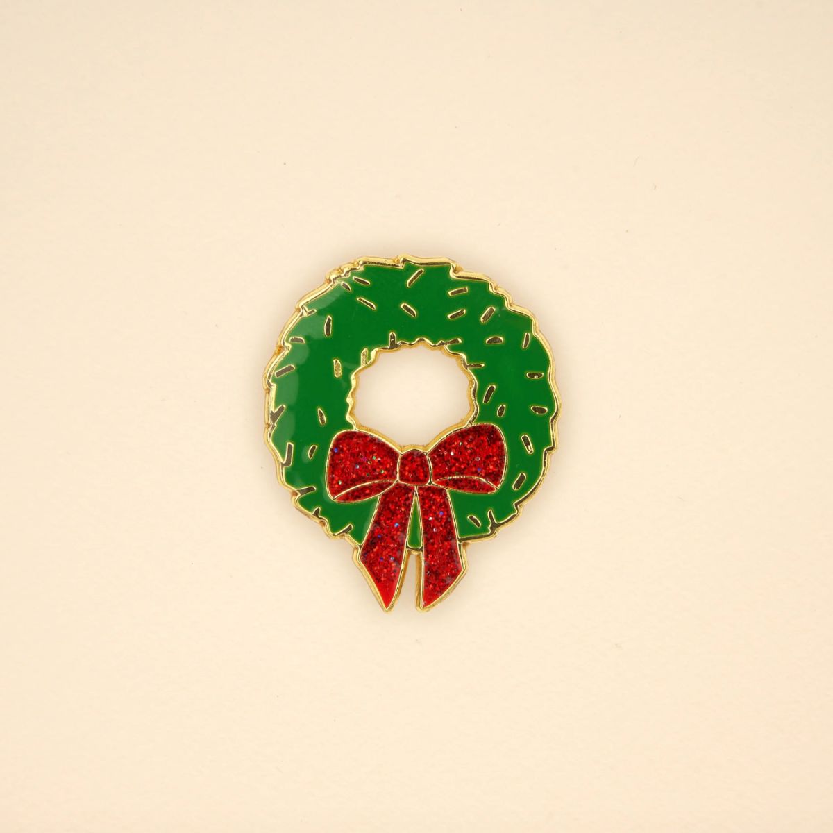 Spilla “Ghirlanda di Natale”