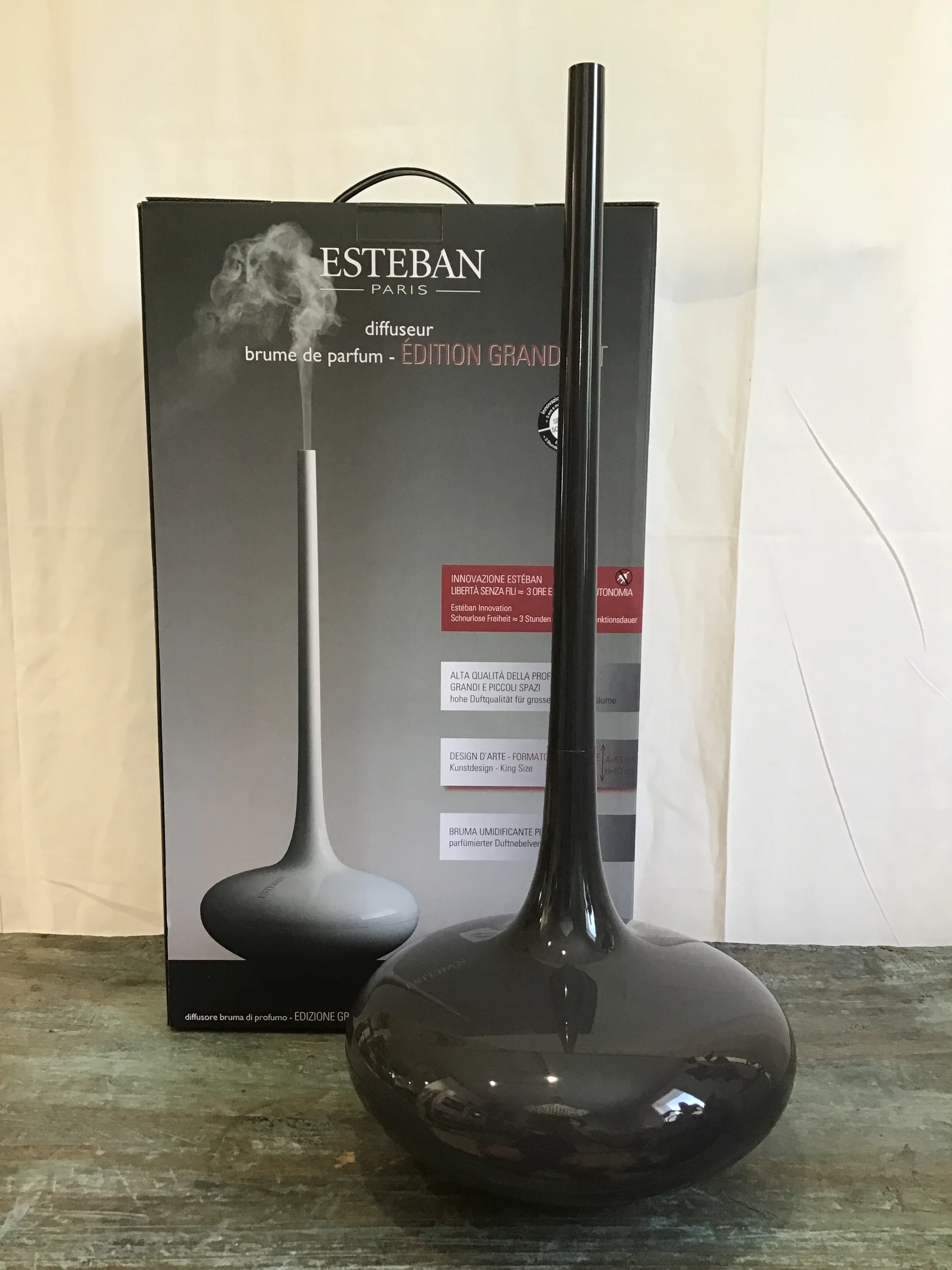 Diffusore di profumo Esteban Grand Art Design "Grigio"