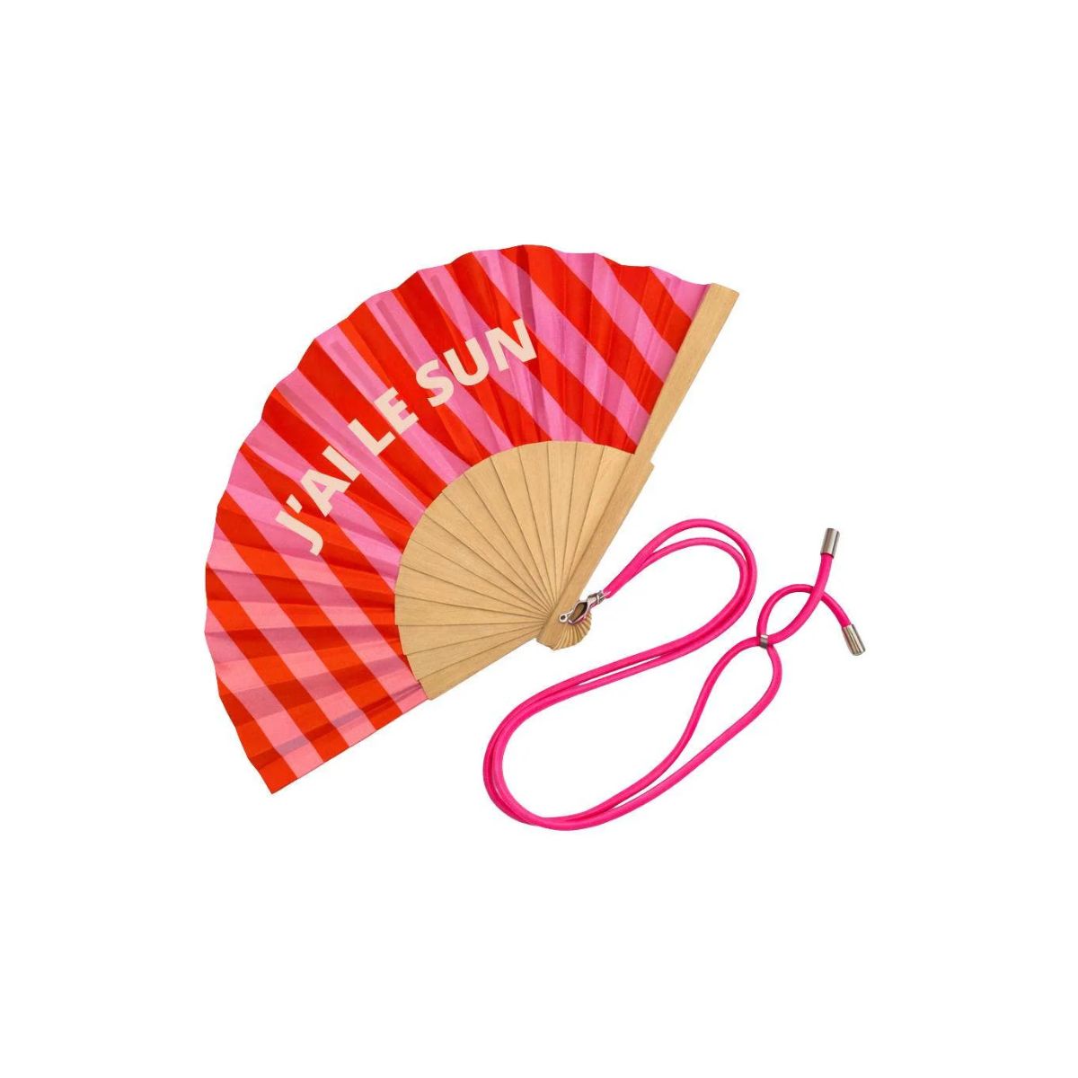 Ventaglio con tracolla + Gift Box "J'ai le Sun"