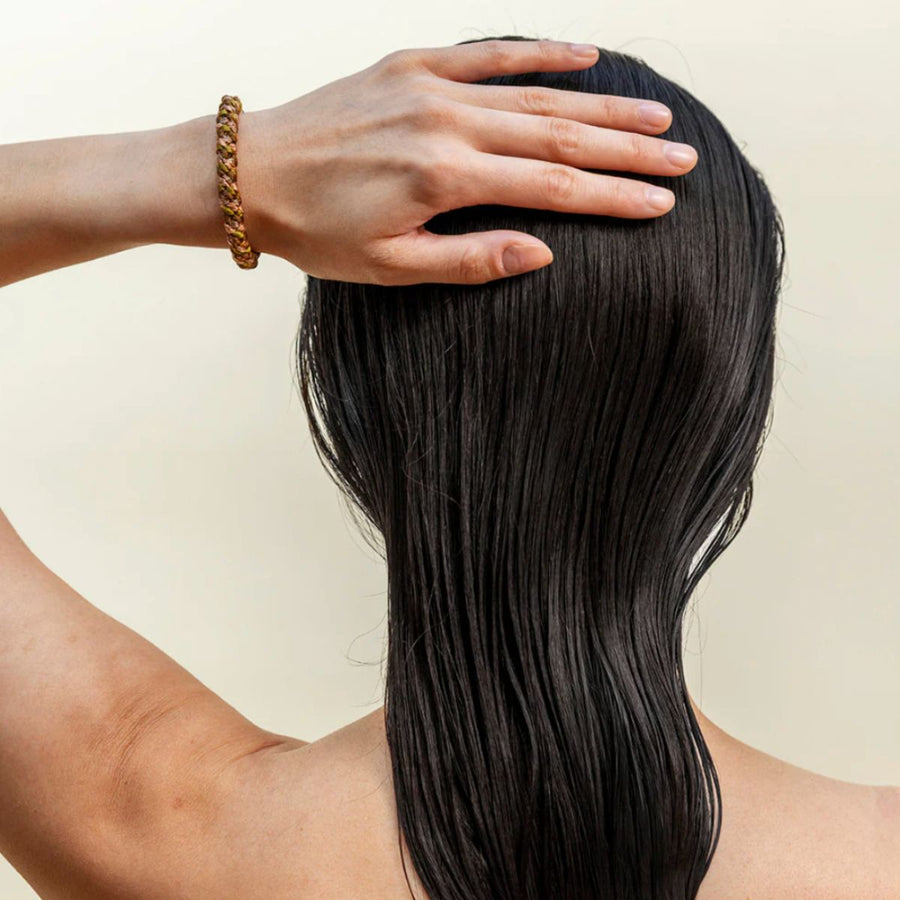 Elastico Kknekki "Oliva/Cognac Glitter"