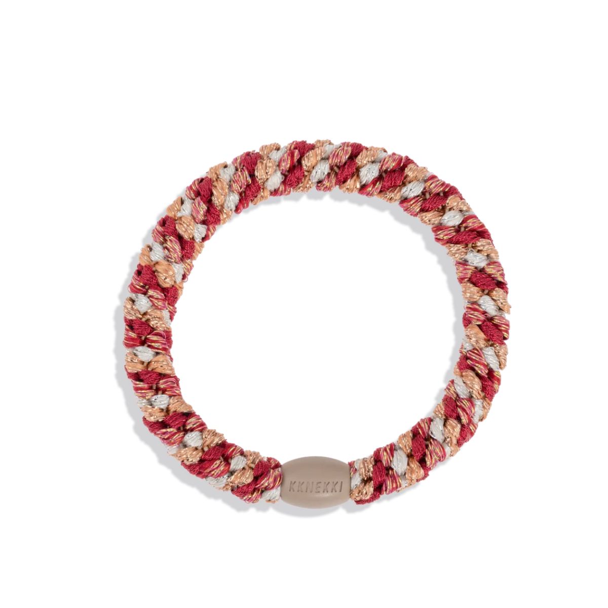 Elastico Kknekki "Lampone/Avorio Glitter"