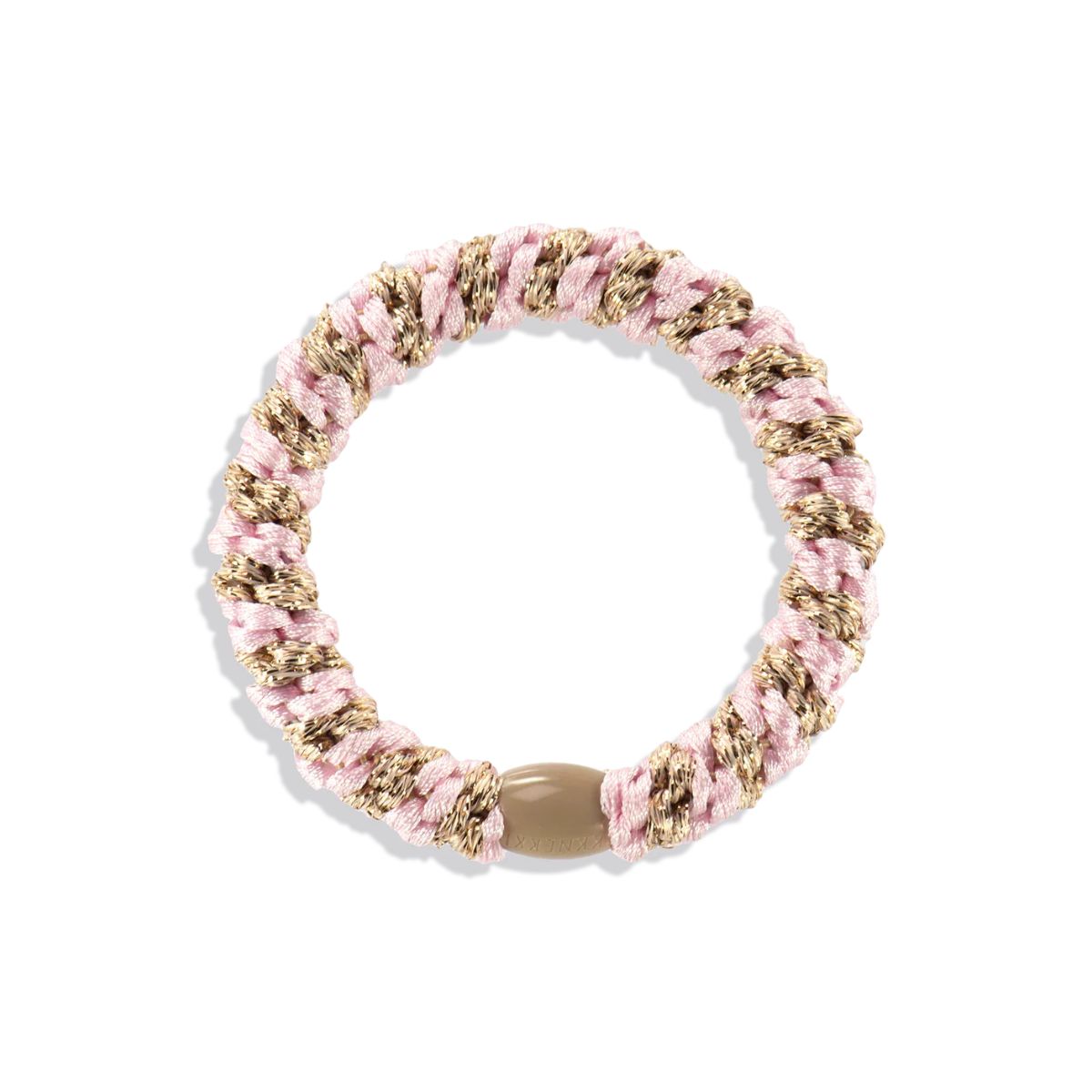 Elastico Kknekki "Rosa Chiaro/Beige Glitter"