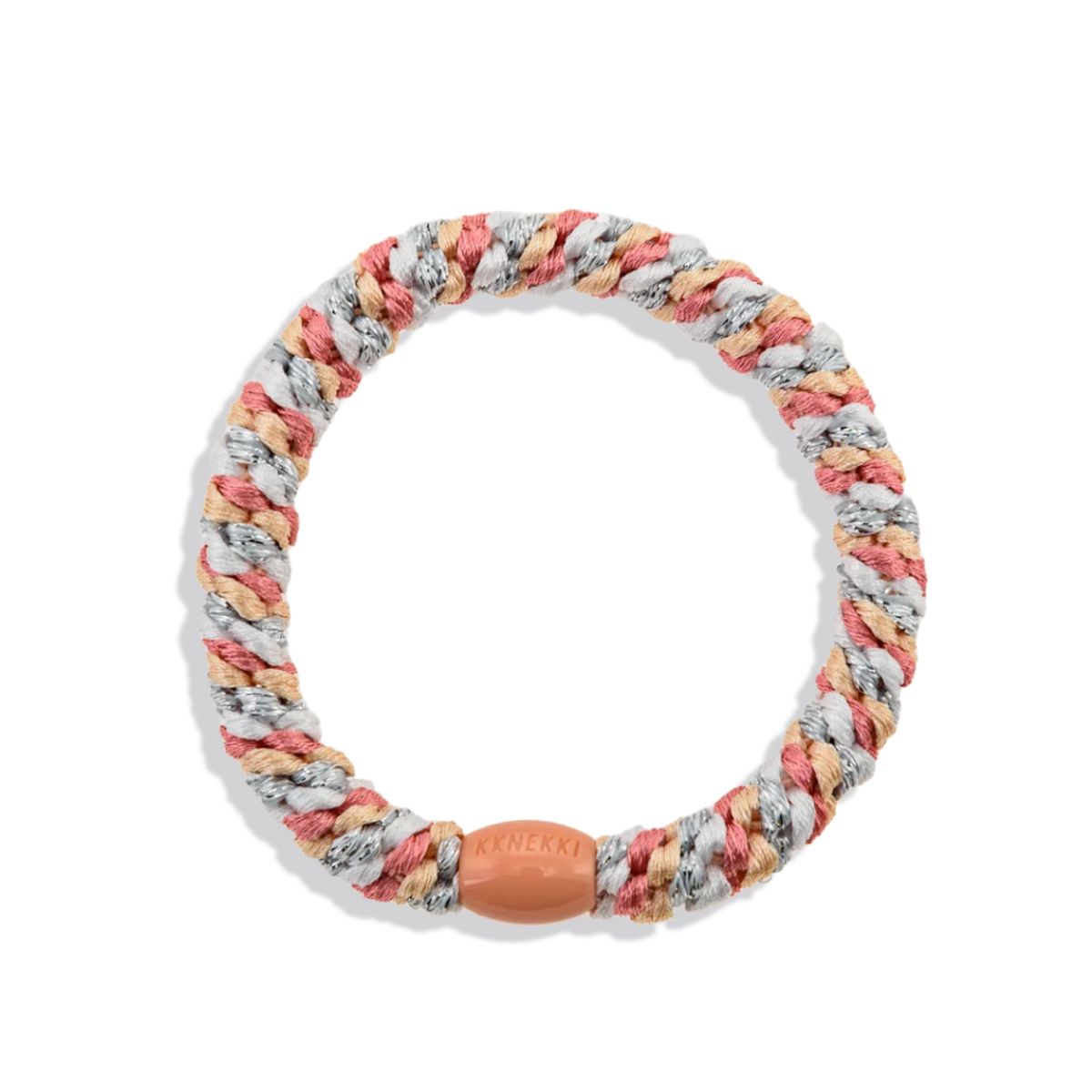 Elastico Kknekki "Rosa Sfumato/Argento"