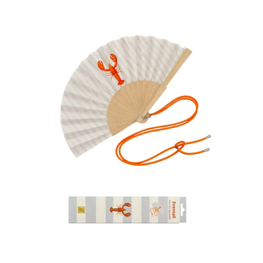 Ventaglio con tracolla + Gift Box "Lobster"