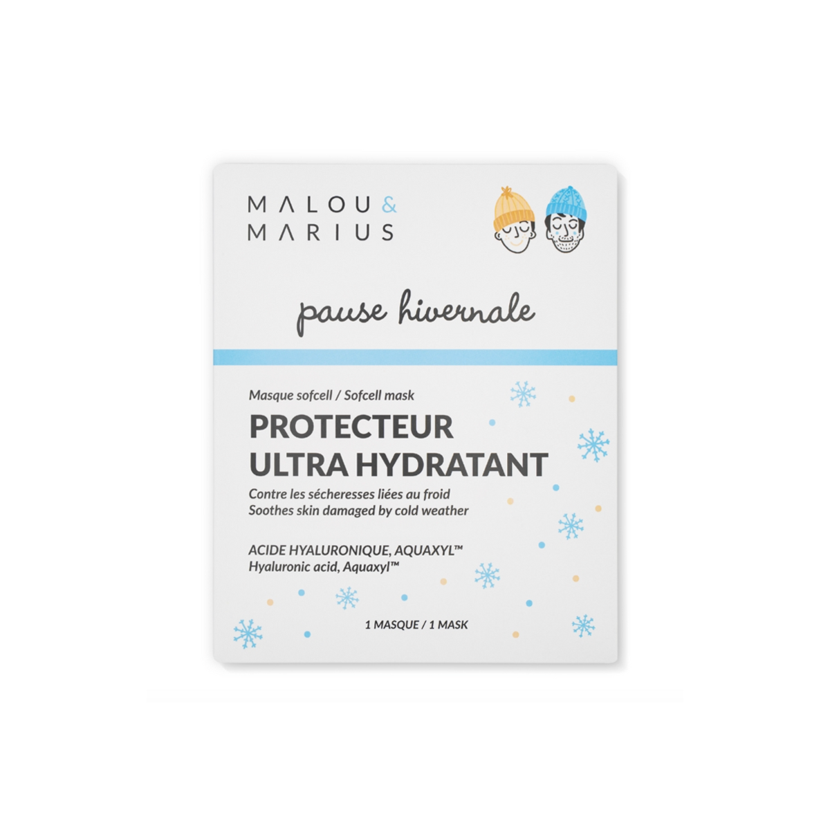 Maschera Viso Protettiva e Idratante "Pause Hivernale"