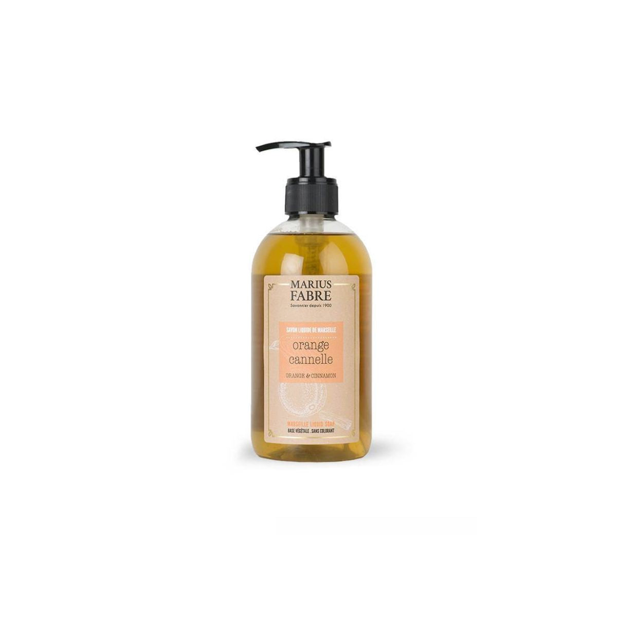 Sapone liquido di Marsiglia "Scorza d’Arancia e Cannella"