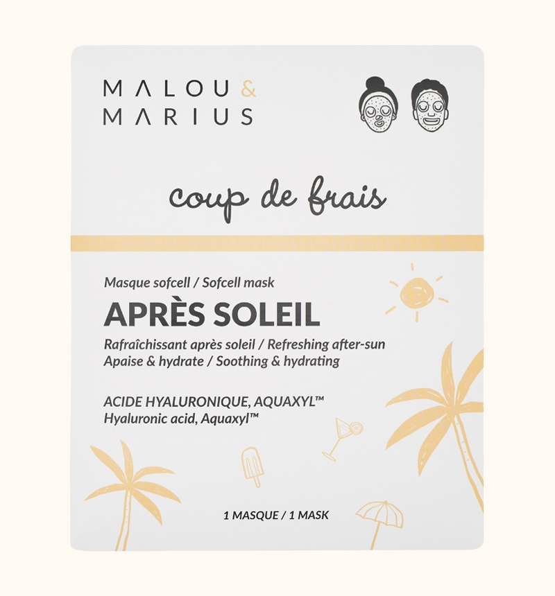 Maschera Doposole Rinfrescante, lenitiva e idratante "Après Soleil"