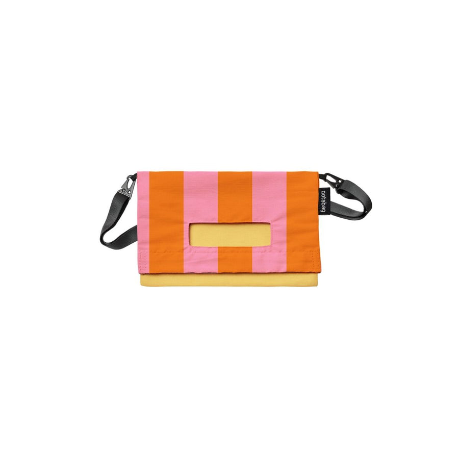 Borsa a Righe "Arancio/Rosa"