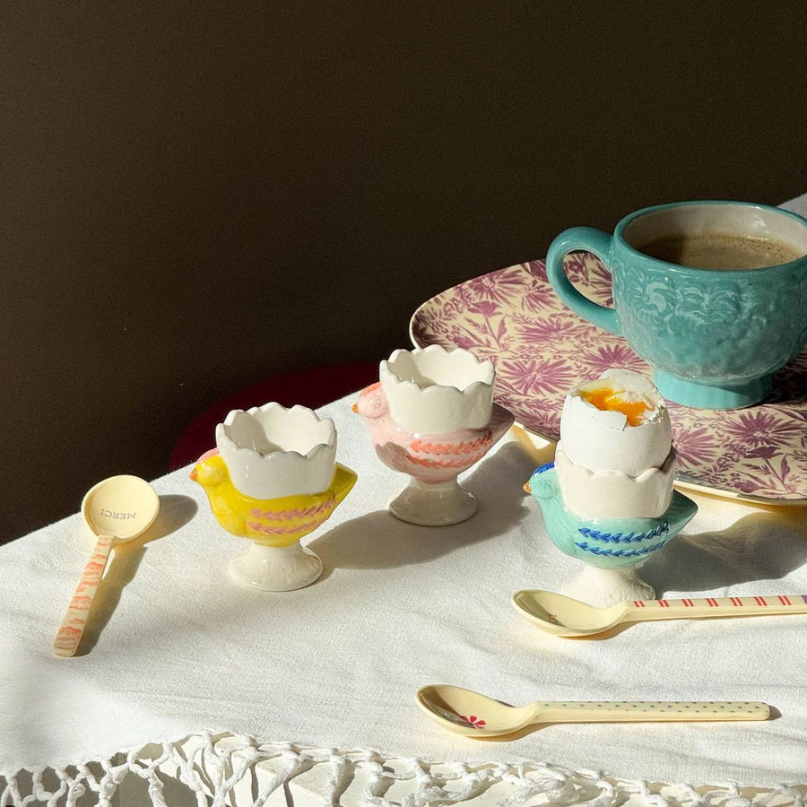 Portauovo in Ceramica Gallina