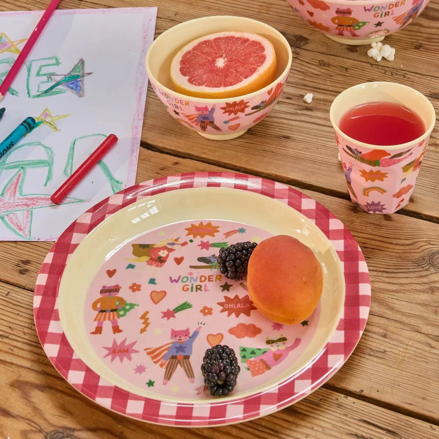 Bicchiere per Bambini Medio in Melamina "Hero"