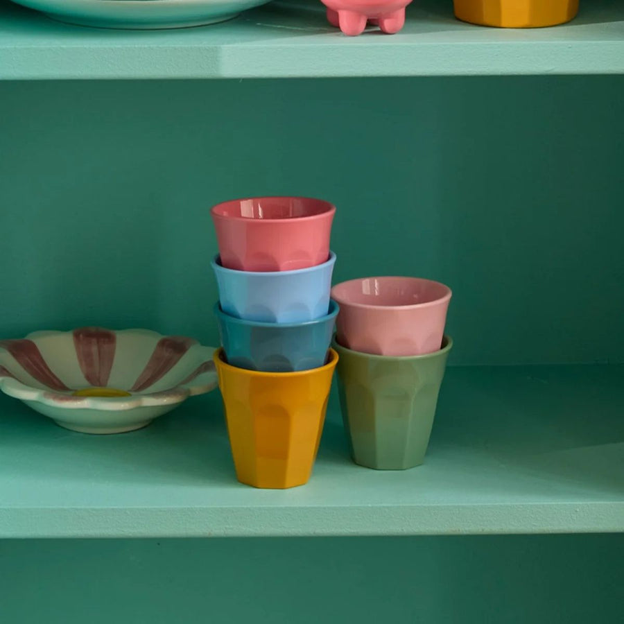 Tazze da Espresso Multicolore Confezione da 6