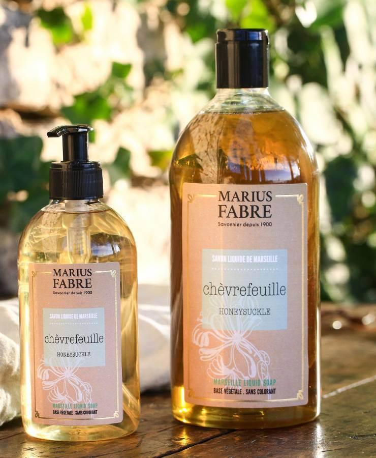 Sapone liquido di Marsiglia "Caprifoglio"