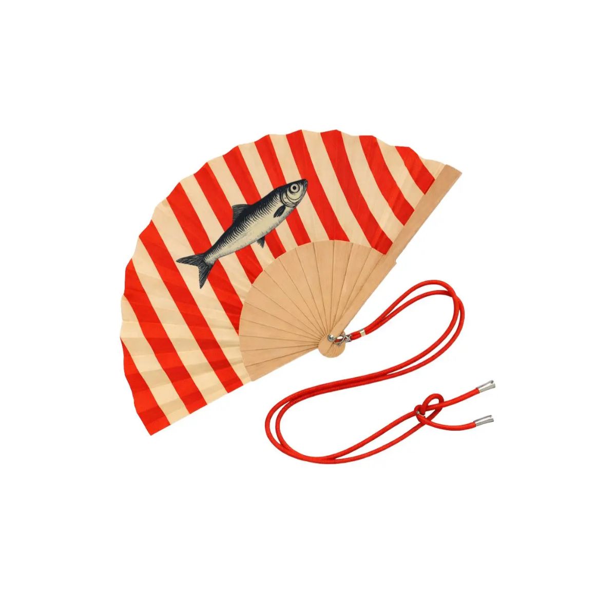Ventaglio con tracolla + Gift Box "Sardine"