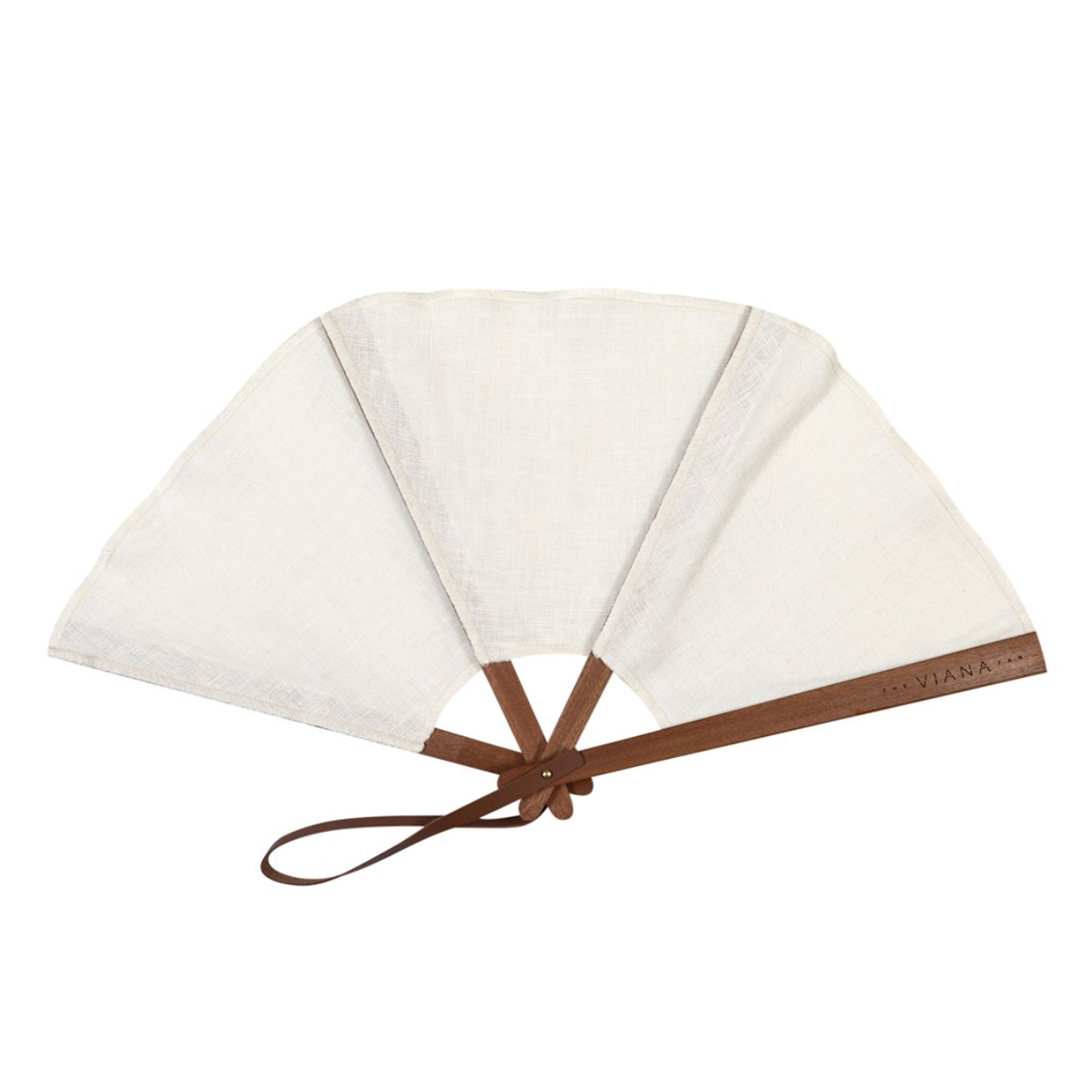 Ventaglio di puro lino modello "Milos"