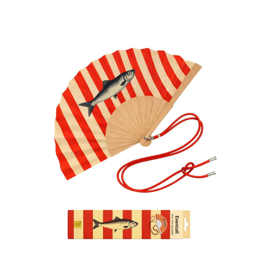 Ventaglio con tracolla + Gift Box "Sardine"