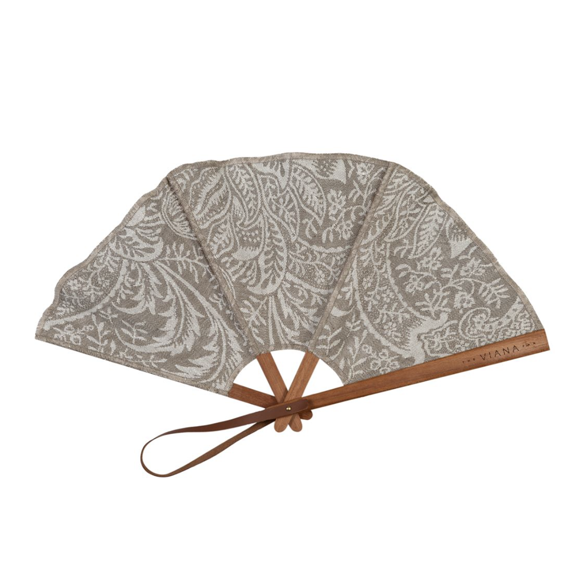 Ventaglio in puro lino modello "Jupiter"