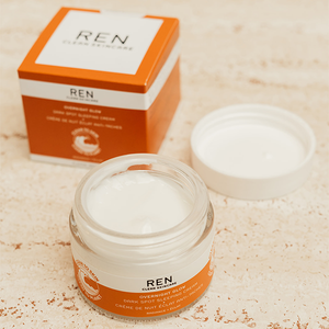 Ren Clean Skincare Overnight Glow Dark Spot Sleeping Cream - Piccolaprofumeria