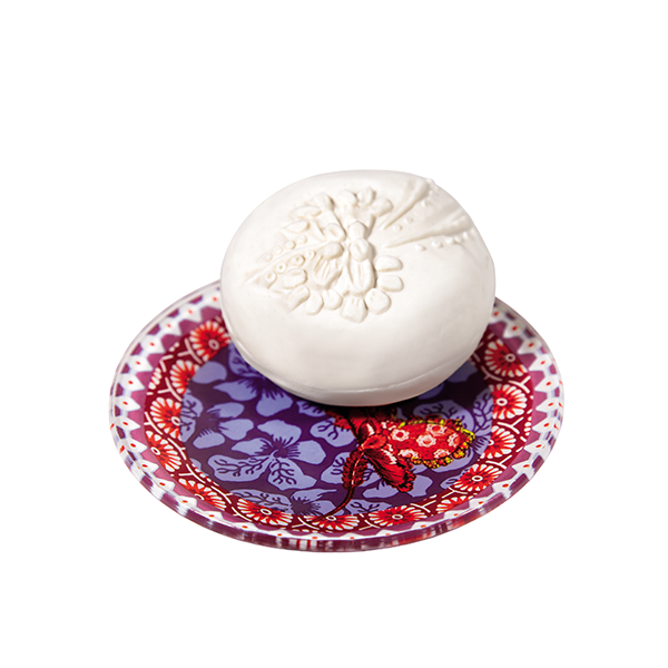 Fragonard Hèliotrope Gingembre Savon con piattino - Piccolaprofumeria