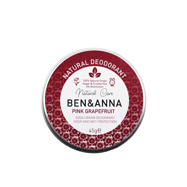 Ben & Anna Soda Cream Deodorant - Pink Grapefruit - Piccolaprofumeria