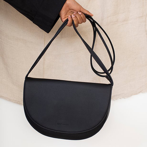 Monk & Anna Soma Half Moon Bag - Nero - Piccolaprofumeria