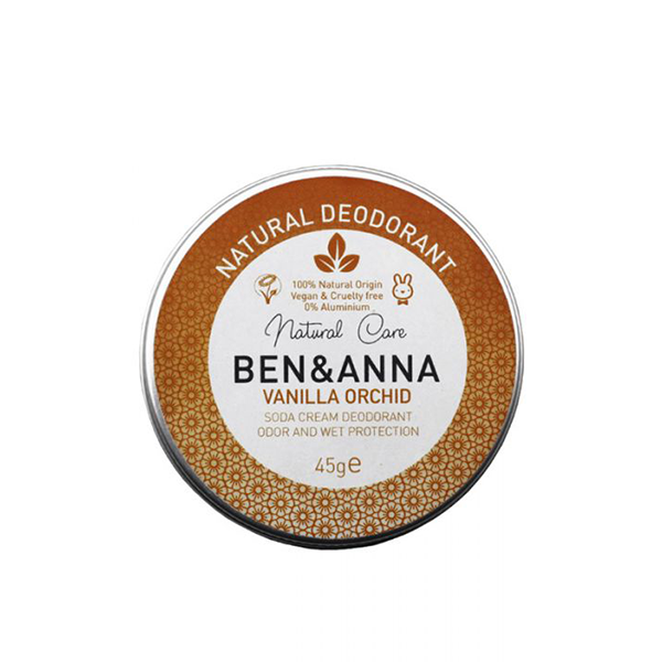 Ben & Anna Soda Cream Deodorant - Vanilla Orchid - Piccolaprofumeria